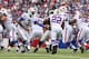 ORCHARD PARK, NY - SEPTEMBER 15: EJ Manuel #3 of the Buffalo Bills hands off to Fred Jackson #22 of the Buffalo Bills at Ralph Wilson Stadium on September 15, 2013 in Orchard Park, New York. (Photo by Rick Stewart/Getty Images)