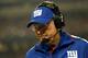 ATLANTA, GA - DECEMBER 16: Head coach Tom Coughlin of the New York Giants reacts after an injury to Chris Snee #76 against the Atlanta Falcons at Georgia Dome on December 16, 2012 in Atlanta, Georgia. (Photo by Kevin C. Cox/Getty Images)