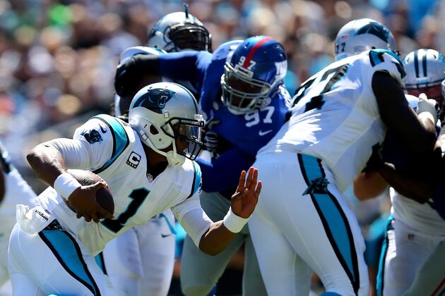 OT Gross: 'When Cam Is Hot, We're Hot'