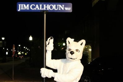 UConn Renames Stadium Road “Jim Calhoun Way” to Honor Former Coach