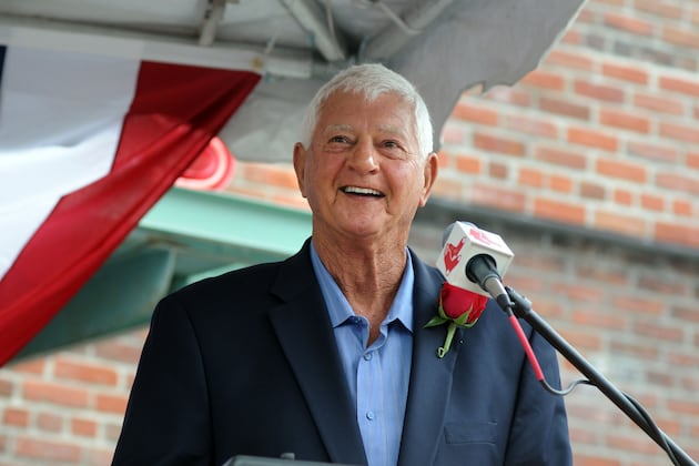 Once Bloodied, Carl Yastrzemski of Boston Red Sox Is Now Bronzed