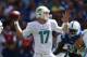 INDIANAPOLIS, IN - SEPTEMBER 15: Ryan Tannehill #17 of the Miami Dolphins throws a pass during the NFL game against the Indianapolis Colts at Lucas Oil Stadium on September 15, 2013 in Indianapolis, Indiana. (Photo by Andy Lyons/Getty Images)