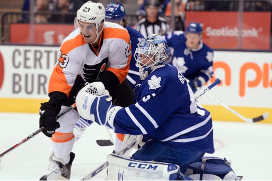 Leafs' Bernier Believes Brawl Helps Team Unity