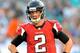 Sep 22, 2013; Miami Gardens, FL, USA; Atlanta Falcons quarterback Matt Ryan (2) looks on during the second half against the Miami Dolphins at Sun Life Stadium. Mandatory Credit: Steve Mitchell-USA TODAY Sports