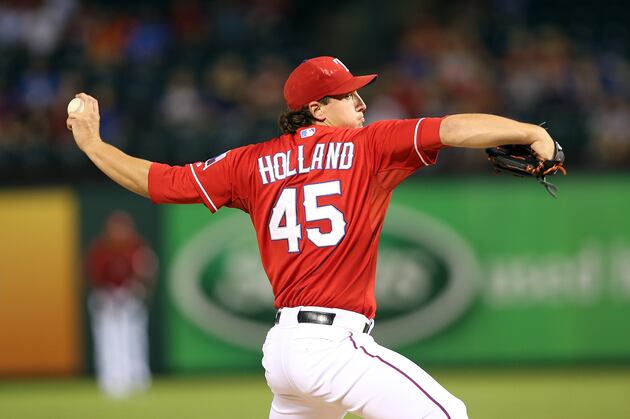 Rios Hits for Cycle as Rangers Trounce Astros