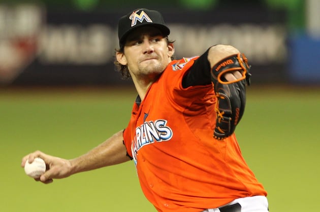 Marlins' Nathan Eovaldi Shuts Down Phillies