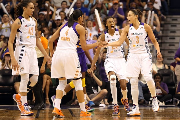 Mercury Beat Sparks 78-77 on Griner's Late Basket