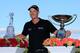 ATLANTA, GA - SEPTEMBER 22: Henrik Stenson of Sweden poses with the TOUR Championship trophy and the FedEx Cup after winning the TOUR Championship and the FedEx Cup playoffs by Coca-Cola at East Lake Golf Club on September 22, 2013 in Atlanta, Georgia. (Photo by Sam Greenwood/Getty Images)