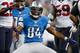 DETROIT, MI - NOVEMBER 22: Ryan Broyles #84 of the Detroit Lions reacts after a second quarter first down catch while playing the Houston Texans at Ford Field on November 22, 2012 in Detroit, Michigan. (Photo by Gregory Shamus/Getty Images)