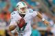 JACKSONVILLE, FL - AUGUST 09: Ryan Tannehill #17 of the Miami Dolphins passes during a preseason game against the Jacksonville Jaguars at EverBank Field on August 9, 2013 in Jacksonville, Florida. (Photo by Mike Ehrmann/Getty Images)