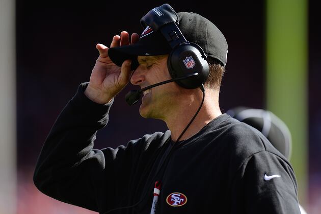 Harbaugh Sums Up Loss: 'Football's Not Easy. There Are Struggles'