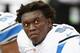 GLENDALE, AZ - SEPTEMBER 15: Defensive end Ezekiel Ansah #94 of the Detroit Lions during the NFL game against the Arizona Cardinals at the University of Phoenix Stadium on September 15, 2013 in Glendale, Arizona. The Carindals defeated the Lions 25-21. (Photo by Christian Petersen/Getty Images)