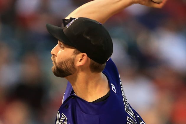 Chatwood Leads Rockies to 8-3 Win over Red Sox