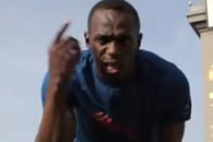 Video: Usain Bolt Tells Tony Parker His Jumper 'Sucks'