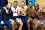 Holtby Posts Half-Naked Pic of Spurs' Locker Room