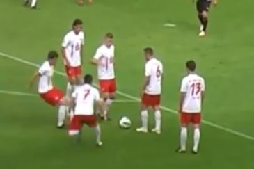 Germany's Rot-Weiss Essen Score a Genius Mucked-Up Free-Kick