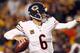 PITTSBURGH, PA - SEPTEMBER 22: Jay Cutler #6 of the Chicago Bears drops back to pass against the Pittsburgh Steelers during the game on September 22, 2013 at Heinz Field in Pittsburgh, Pennsylvania. (Photo by Justin K. Aller/Getty Images)