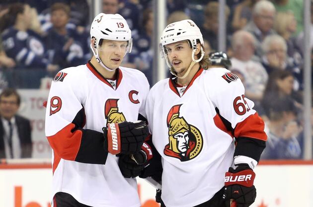 No Spezza, No Anderson Against Montreal Wednesday