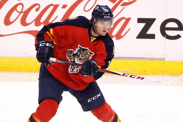 Panthers Will Rely 'Heavily' on Huberdeau in Sophomore Season
