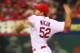 ST. LOUIS, MO - SEPTEMBER 24: Starter Michael Wacha #52 of the St. Louis Cardinals pitches against the Washington Nationals in the ninth inning at Busch Stadium on September 24, 2013 in St. Louis, Missouri. Wacha did not allow a hit until in the ninth inning. (Photo by Dilip Vishwanat/Getty Images)