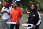 Video: Boyd, Clemson Deliver Pizza to Fans