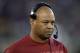 Sep 21, 2013; Stanford, CA, USA; Stanford Cardinal head coach David Shaw watches his players from the sidelines during the fourth quarter at Stanford Stadium. Stanford won 42-28. Mandatory Credit: Bob Stanton-USA TODAY Sports