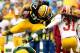 GREEN BAY, WI - SEPTEMBER 15: Eddie Lacy #27 of the Green Bay Packers carries the ball against the the Washington Redskins at Lambeau Field on September 15, 2013 in Green Bay, Wisconsin. (Photo by Matthew Stockman/Getty Images)