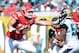 Sep 8, 2013; Jacksonville, FL, USA; Kansas City Chiefs tackle Eric Fisher (72) blocks Jacksonville Jaguars defensive end Jason Babin (58) during the game at EverBank Field. Mandatory Credit: Melina Vastola-USA TODAY Sports