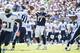 NASHVILLE, TN - SEPTEMBER 22: Philip Rivers #17 of the San Diego Chargers throws a pass against the Tennessee Titans at LP Field on September 22, 2013 in Nashville, Tennessee. The Titans defeated the Chargers 20-17. (Photo by Wesley Hitt/Getty Images)