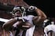 DENVER, CO - SEPTEMBER 5: Ray Rice #27 of the Baltimore Ravens celebrates his touchdown run in the second quarter against the Denver Broncos during the game at Sports Authority Field at Mile High on September 5, 2013 in Denver Colorado. (Photo by Doug Pensinger/Getty Images)