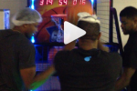 Raptors Try to Cheat to Beat Pop-a-Shot High Score