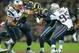 Patriots DEs Rob Ninkovich (left) and Chandler Jones (right) 17.5 sacks since last year.