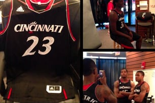 Photo: Here Are Cincinnati's New 2013-14 Basketball Uniforms