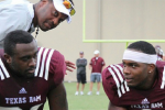 Sumlin Photobombs RBs, Brags About It 