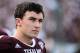 COLLEGE STATION, TX - SEPTEMBER 14: Johnny Manziel #2 of Texas A&M Aggies waits near the bench in the fourth quarter during the game against the Alabama Crimson Tide at Kyle Field on September 14, 2013 in College Station, Texas. (Photo by Scott Halleran/Getty Images)