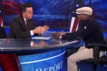 Money Makes Hilarious Cameo on 'Colbert Report'