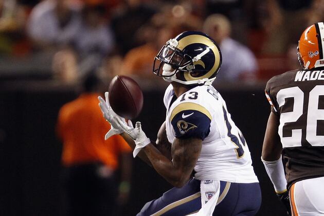Rams' RB Richardson, WR Givens Active vs. Niners