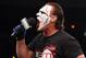 Sting speaking on the microphone. (Photo credit: TNA Impact! Wrestling)