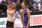 WNBA's Taurasi Gets Foul After Kissing Opponent