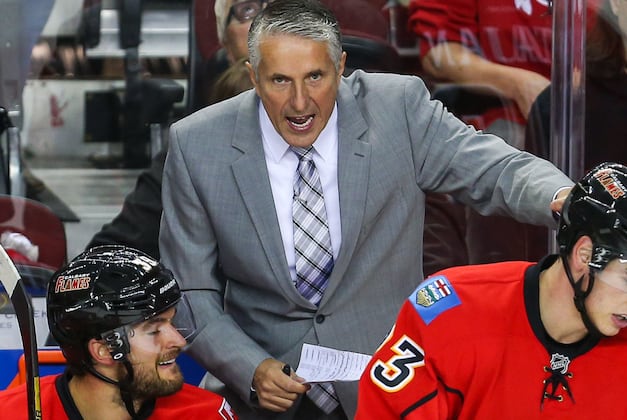 Flames' Hartley Says He Hasn't Settled on a No. 1 Goalie