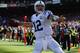 SAN FRANCISCO, CA - SEPTEMBER 22: Andrew Luck #12 of the Indianapolis Colts slams the ball down in the endzone after he scored on six yard touchdown run during the fourth quarter against the San Francisco 49ers at Candlestick Park on September 22, 2013 in San Francisco, California. The Colts won the game 27-7. (Photo by Thearon W. Henderson/Getty Images)
