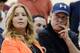 EL SEGUNDO, CA - AUGUST 10: Jim Buss and his sister Jeanie Buss of the Los Angeles Lakers attend a news conference where Dwight Howard was introduced as the newest member of the team at the Toyota Sports Center on August 10, 2012 in El Segundo, California. The Lakers acquired Howard from Orlando Magic in a four-team trade. In addition Lakers will receive Chris Duhon and Earl Clark from the Magic. (Photo by Kevork Djansezian/Getty Images)
