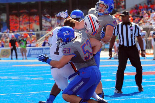 DE Beau Martin Providing Spark for Boise State in '13