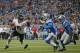 DETROIT, MI - DECEMBER 30: Brandon Marshall #15 of the Chicago Bears runs for a first down during the fourth quarter of the game against the Detroit Lions at Ford Field on December 30, 2012 in Detroit, Michigan. The Bears defeted the Lions 26-24. (Photo by Leon Halip/Getty Images)
