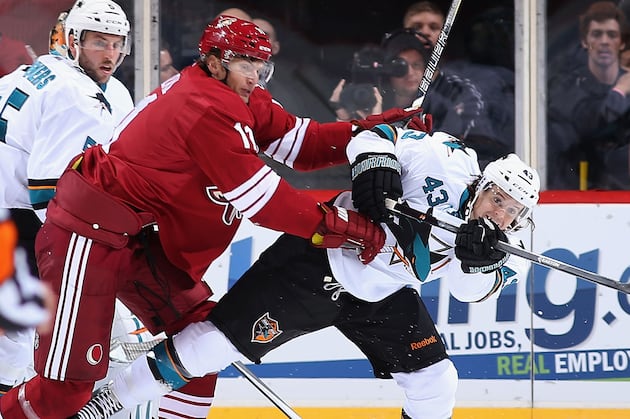 Coyotes Beat Sharks 2-1 to End Preseason