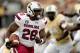 ORLANDO, FL - SEPTEMBER 28: Mike Davis #28 of the South Carolina Gamecocks runs for yards against the Central Florida Knights during a game at Bright House Networks Stadium on September 28, 2013 in Orlando, Florida. (Photo by Stacy Revere/Getty Images)