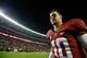 TUSCALOOSA, AL - SEPTEMBER 21: AJ McCarron #10 of the Alabama Crimson Tide walks off the field after their 31-6 win over the Colorado State Rams at Bryant-Denny Stadium on September 21, 2013 in Tuscaloosa, Alabama. (Photo by Kevin C. Cox/Getty Images)