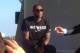 LeBron James introducing his new watch on a sunny South Florida day.