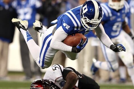 Blue Devils Hold off Troy Trojan 38-31
