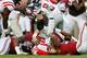 TUSCALOOSA, AL - SEPTEMBER 28: Bo Wallace #14 of the Mississippi Rebels is sacked by Jonathan Allen #93 of the Alabama Crimson Tide at Bryant-Denny Stadium on September 28, 2013 in Tuscaloosa, Alabama. (Photo by Kevin C. Cox/Getty Images)